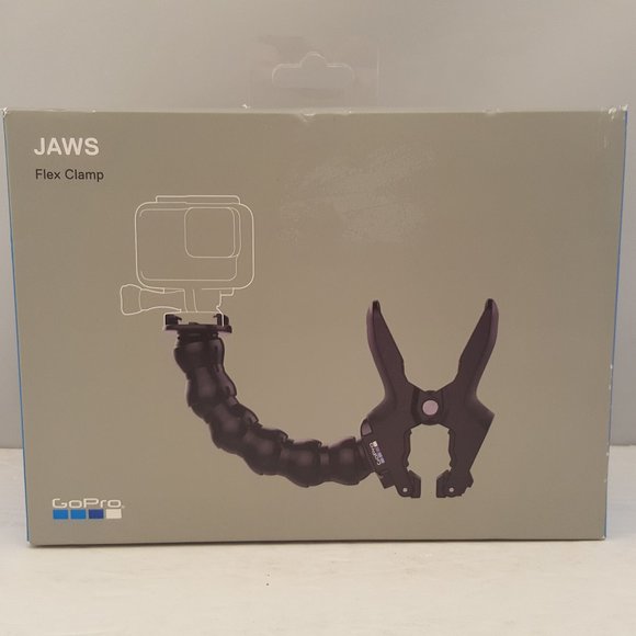 GoPro JAWS Flex Clamp Works w/ ALL GoPro Cameras Boxed 🆕 - Picture 1 of 6